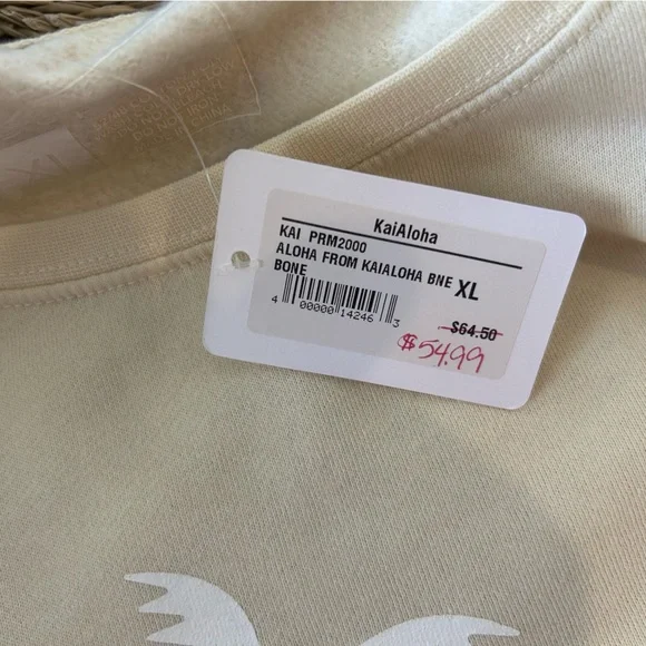 Cream Long Sleeve Top - Picture 5 of 5